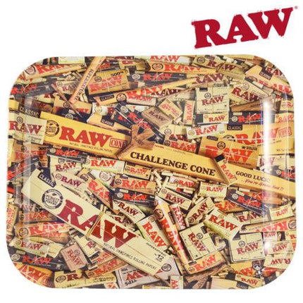 raw mix rolling tray large