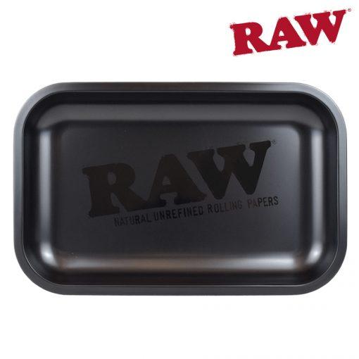 raw murdered metal rolling tray small