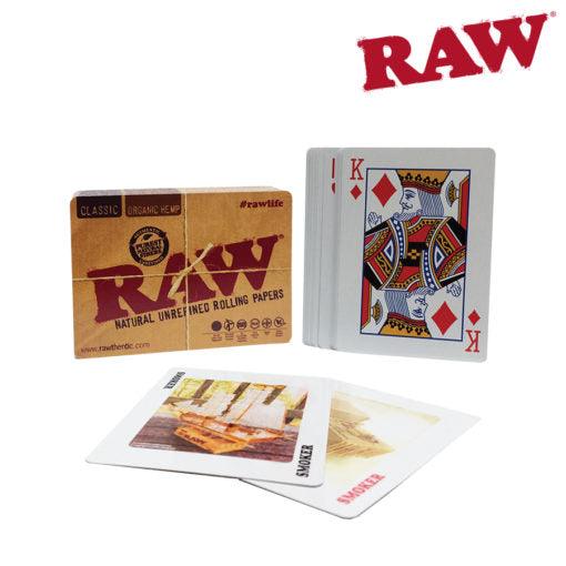 raw playing cards