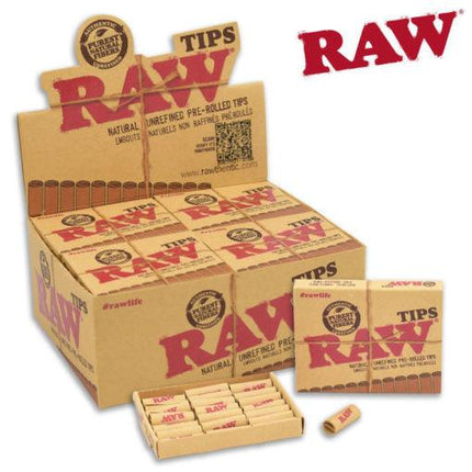 raw pre-rolled tips