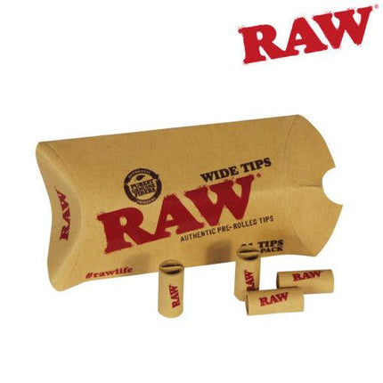 raw pre-rolled wide tips