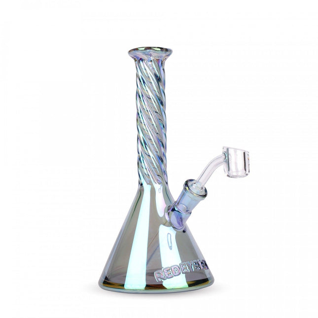 red eye tek 7.5" green metallic vulcan beaker rig