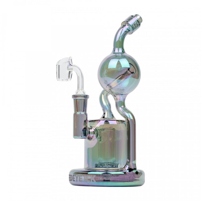 red-eye-tek-8-5-green-metallic-aorta-recycler-dab-rig-weed-smoking-accessory-maple-ridge-langley-vape-smoke-shop-hootz