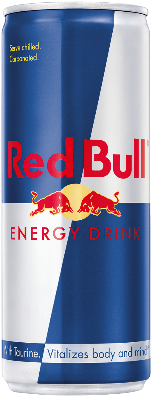 redbull can - 250ml