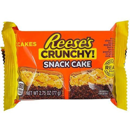 reese's crunchy snack cake 77g