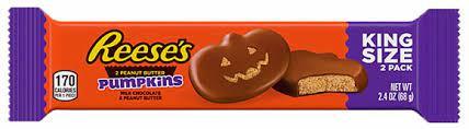 reese's pieces pumpkins king size