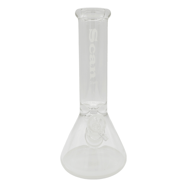 scan-11-inch-white-beaker-bong-water-pipe-weed-smoking-accessory-maple-ridge-langley-smoke-vape-shop-hootz