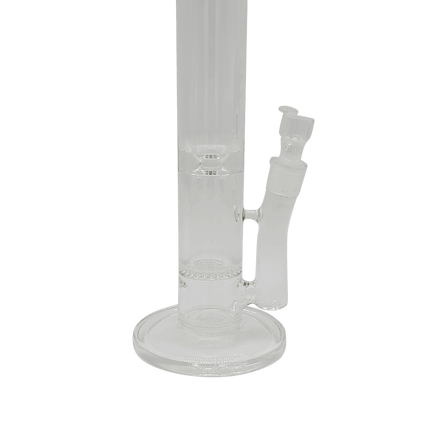 scan 14" honeycomb straight tube bong clear