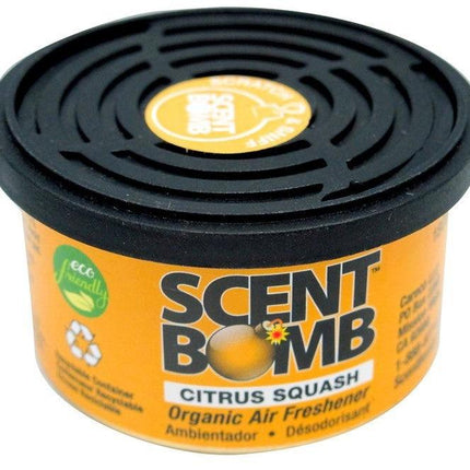 scent bomb canned air frehsener citrus squash