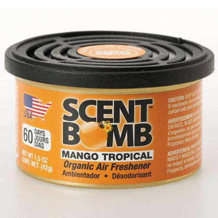 scent bomb canned air frehsener mango tropical