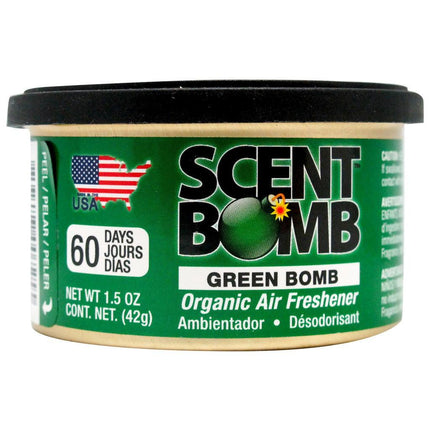 scent bomb canned air frehsener green bomb
