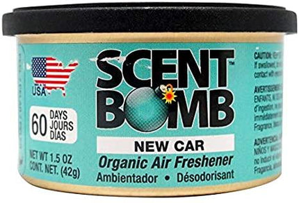 scent bomb canned air frehsener new car