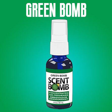 scent bomb spray air freshener green bomb