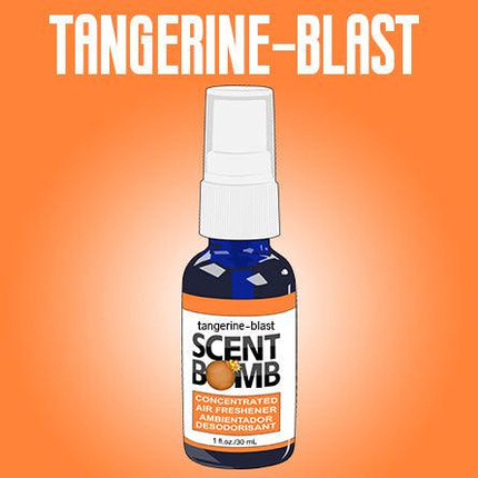 scent bomb spray air freshener tangerine blast