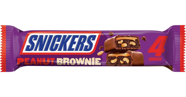 snickers peanut brownie king size