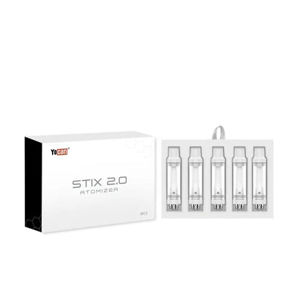 Yocan Stix 2.0 Replacement Oil Cartridge Tanks 5-Pack - Hootz