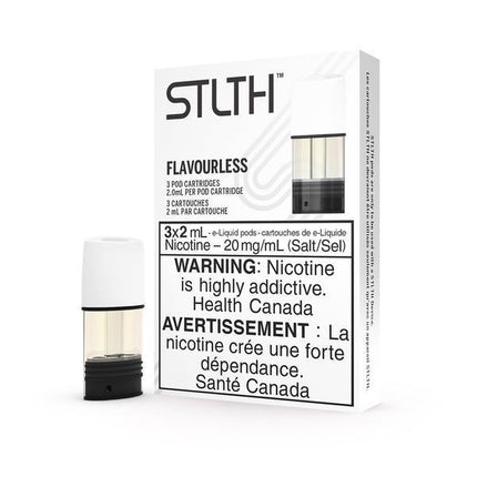 stlth pods - flavourless