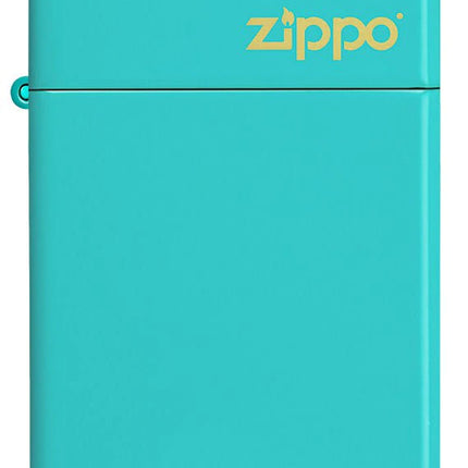 zippo slim lighters teal zippo logo