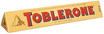 toblerone swiss chocolate 100g