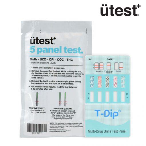 utest-5-panel-urine-test-kit-meth-cocain-thc-opium-bzo-maple-ridge-langley-smoke-vape-shop-hootz