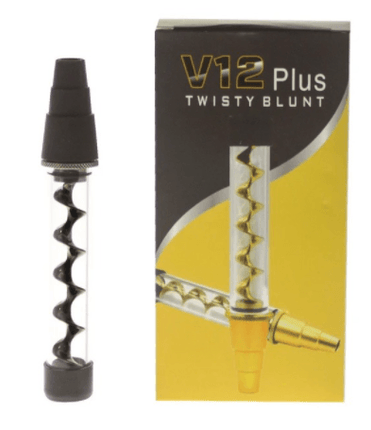 v12 plus twisty glass blunt