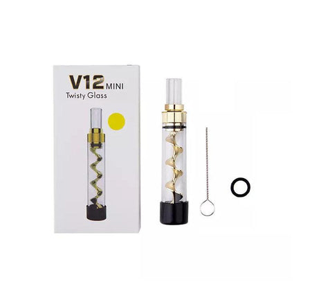 v12 twisty mini glass blunt