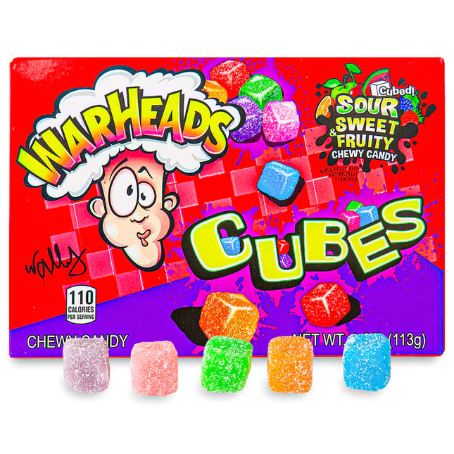 Warheads Cubes 56g - Hootz