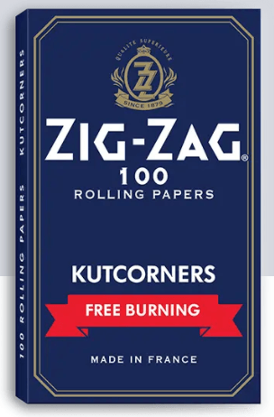 zig zag blue rolling paper