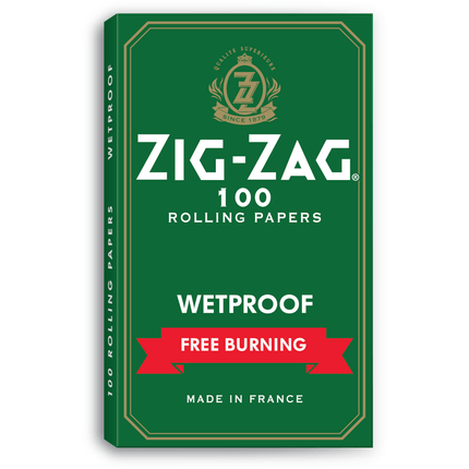 zig zag green rolling paper