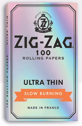 zig zag silver ultra thin rolling paper