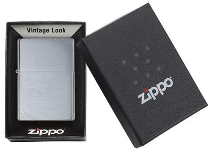 zippo lighters vintage brushed