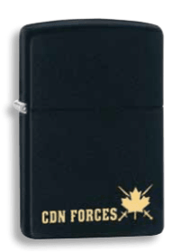 zippo lighters canadian forces