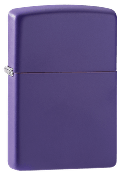 zippo lighters purple matte