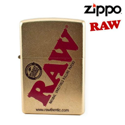 zippo lighters raw gold